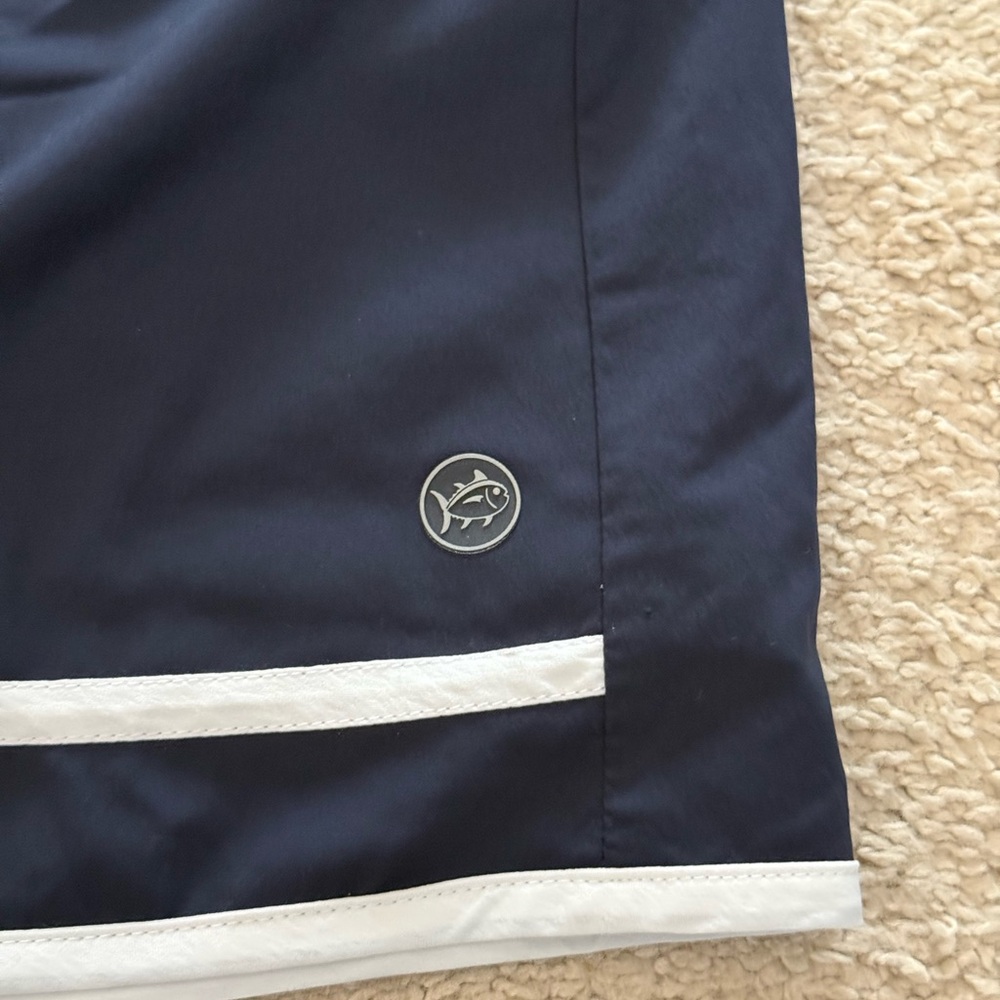 Southern Tide Dark Blue Skirt with White Accents - Picture 4 of 7